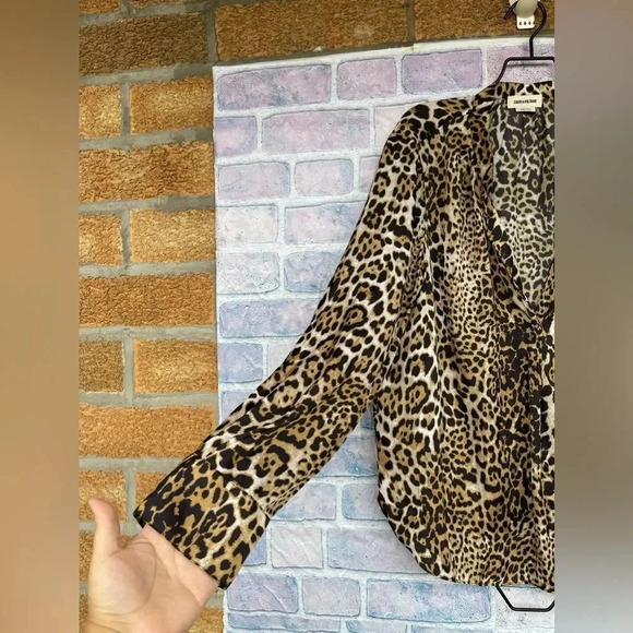 Zadig voltaire Tink Leo Satin tunic medium - Picture 10 of 14